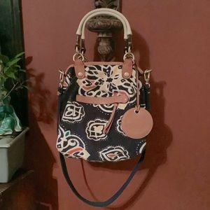 Reversible Floral & Red Y2K Juicy Couture Bag.